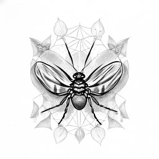 Butterfly With Spider