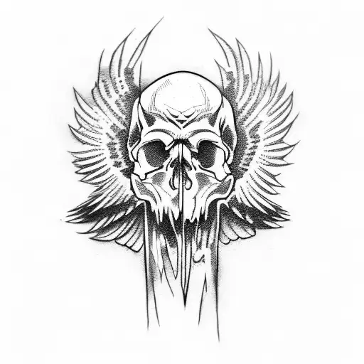 Skull And Eagle