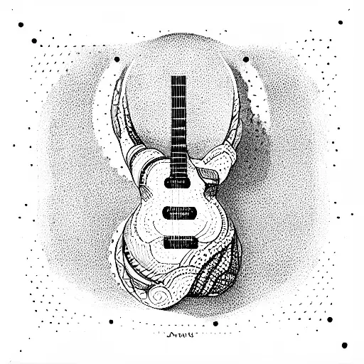 Girls Guitar Natural