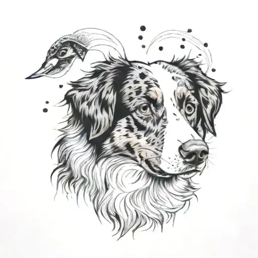 Aries Surgeon Aviendha Art Australian Shepherd Kind Hurt