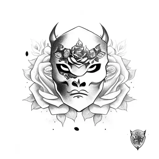 Katana Avec Des Roses