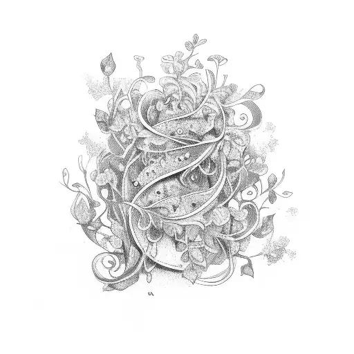 Vine With The Word Barbara In It A Very Pretty Font