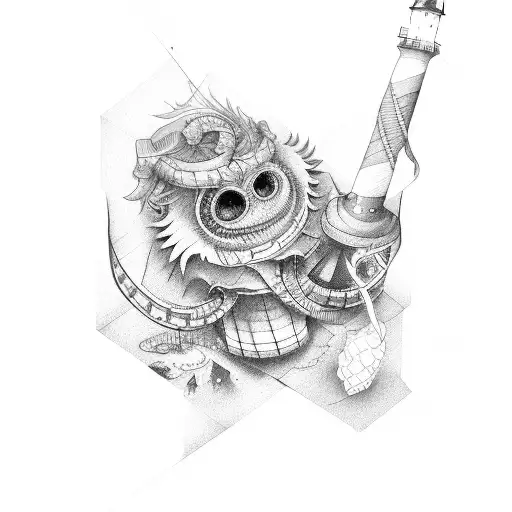 Fine Line Lighthouse