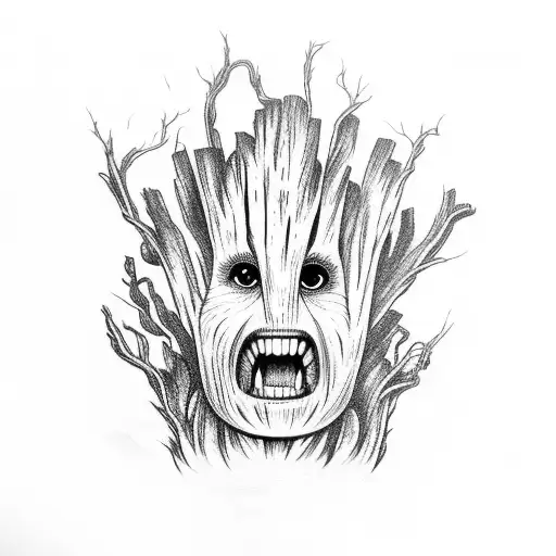 Groot Angry Chef