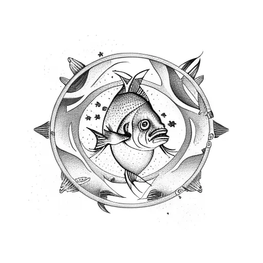 Aquarius Stars With Pisces Fishes