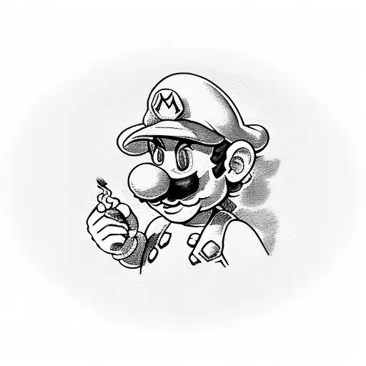 Mario Smoking Joint