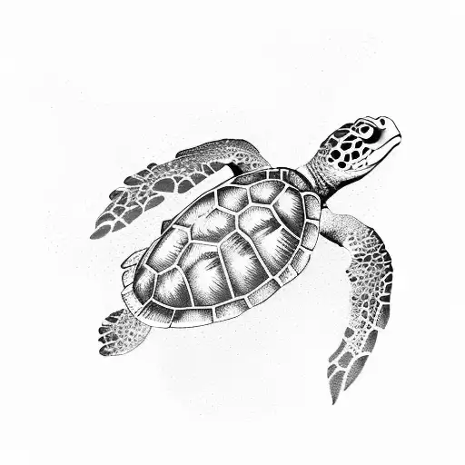 Sea Turtle For A Male