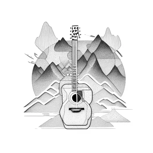 Guitar Landscape