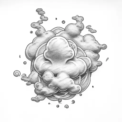 Cloud With Words Inside