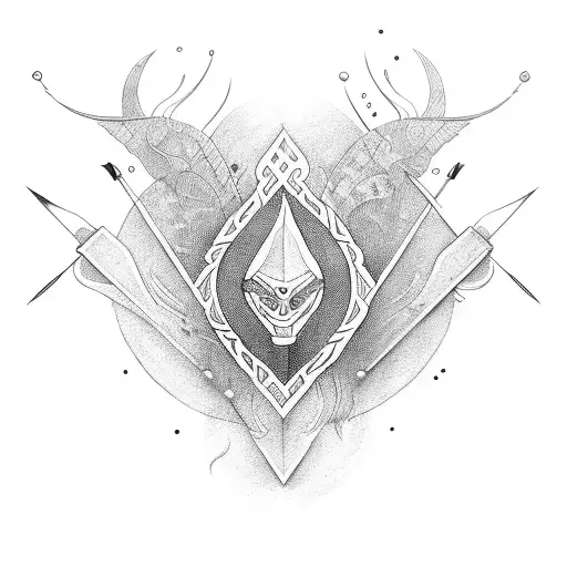 Spear Originating From Lotus