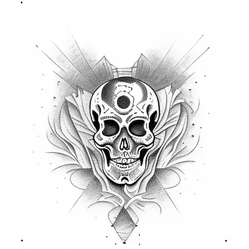 Old Western Skeleton