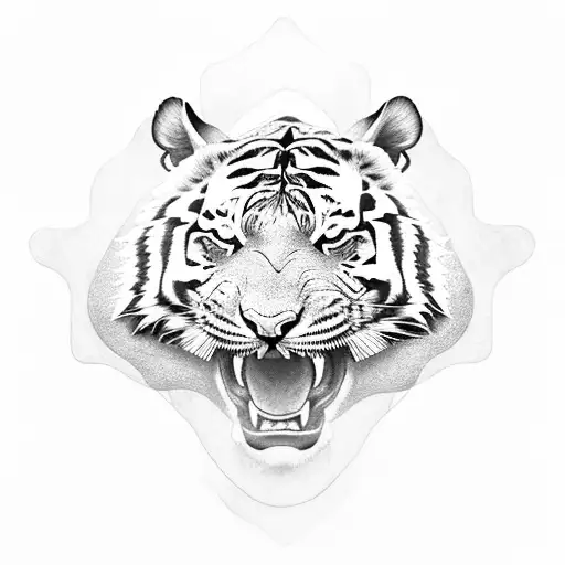 Tiger And Geometric
