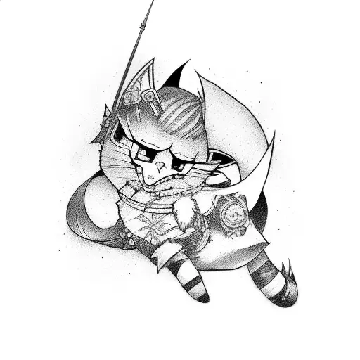 Multyple Anime Characters In A Comic Book Style