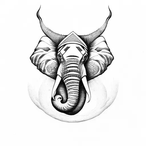 Elephant Whit Star