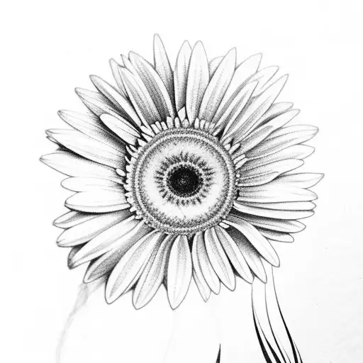 Ladybug With Gerbera