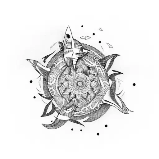 Mandala Shark