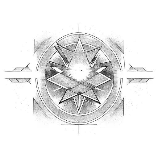 Canarsie Logo With A Shooting Star On The Side