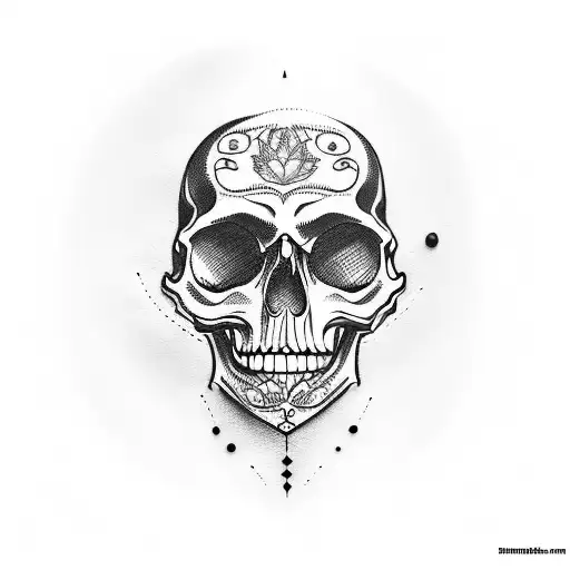 Skull Chef With Culinary And Veg