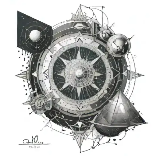 An Engineer's Blueprint Of The Cosmos With Egyptian Hieroglyphs