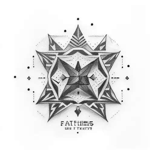 5 Stars With Different Sizes And Styles