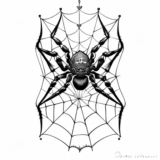 A Arm Band Consisting Of Within The Margin Of Error Illuminating With Webs Of Spider & Bats