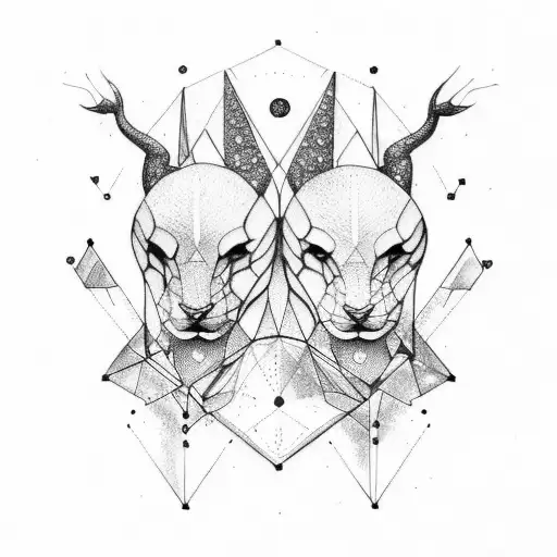 Twins Zodiac With Twins Constellation