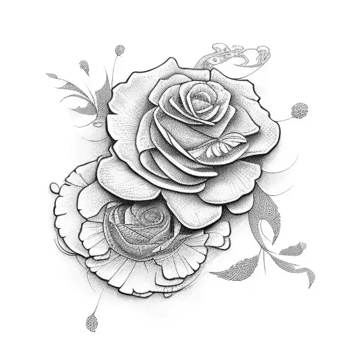 Western With Flowers