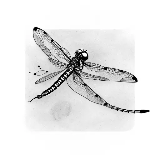 Dragonfly With Semi Colon