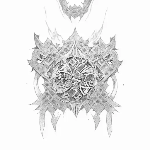 Asta Black Clover Chest Piece