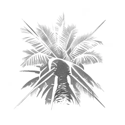 Palm Tree With Cross