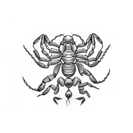 Scorpion Wrapped Around Microphone