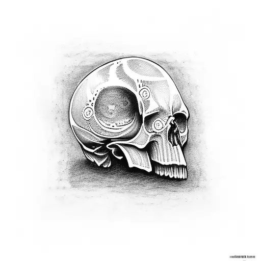 Metal Hand Skull