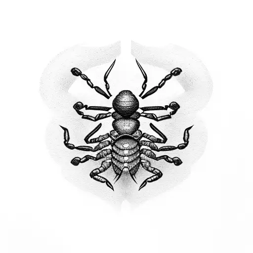 Scorpion Wrapped Around Microphone