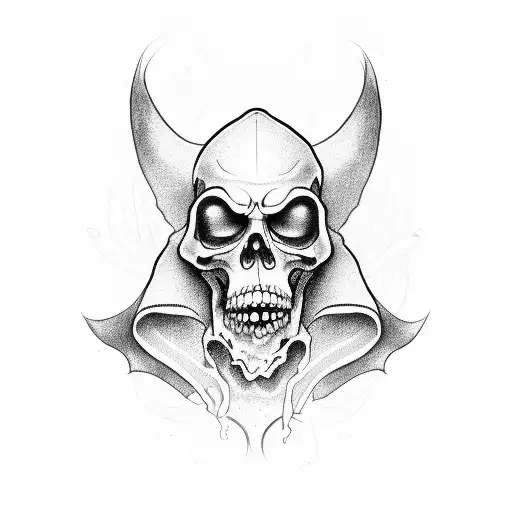 Grim Reaper Looking Left