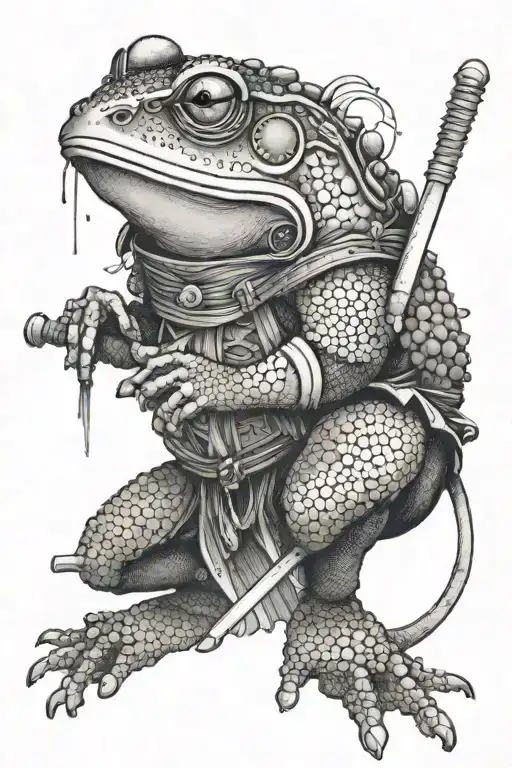 Frog Samurai