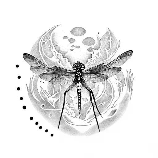 Dragonfly Mandela Moon