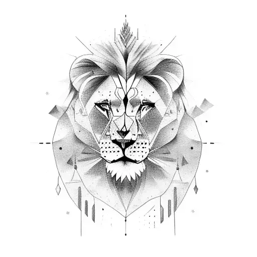 Woman And Lion Woman