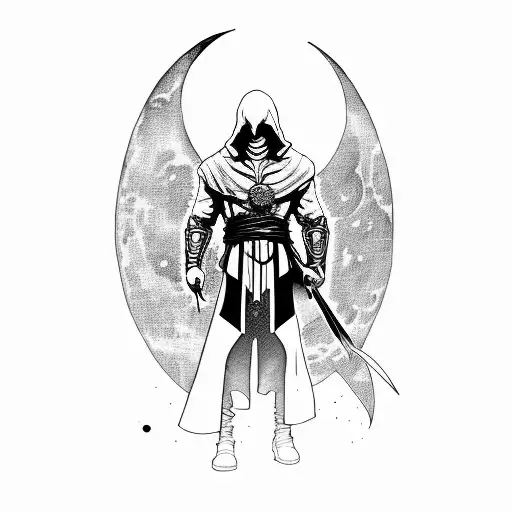 Moon Knight And Assasins Creed Suit
