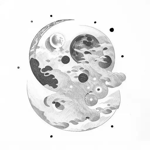 Moon Details Fine Line