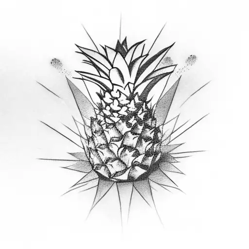 Cactus With Pineapple