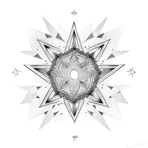 Candle With Distant Star