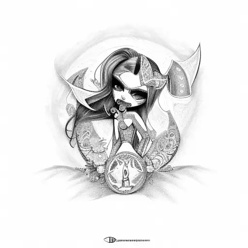 Bad Bitch In Bratz Lettering