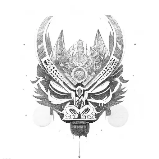 Filipino Tribal With Samurai