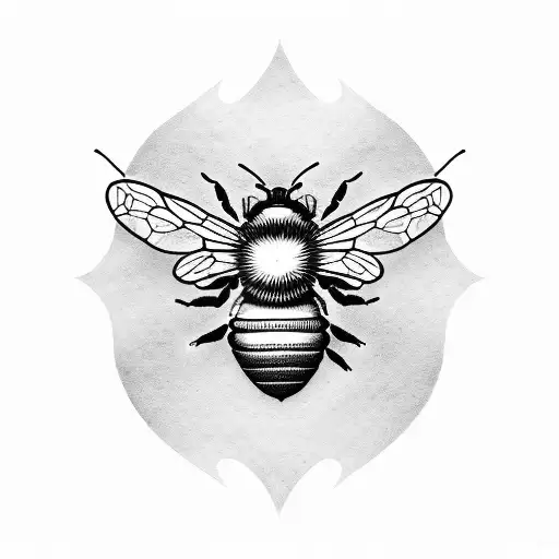 Bee With Letter