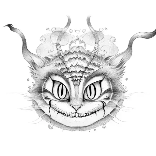 Cheshire Cat Floating