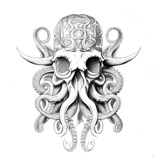 Octopus Skull Sword