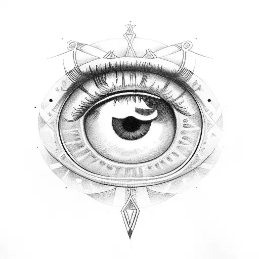 Dagger Crossing An Eye