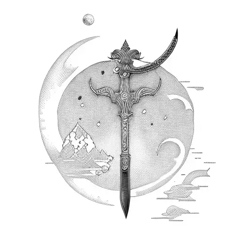 Sword And Moon
