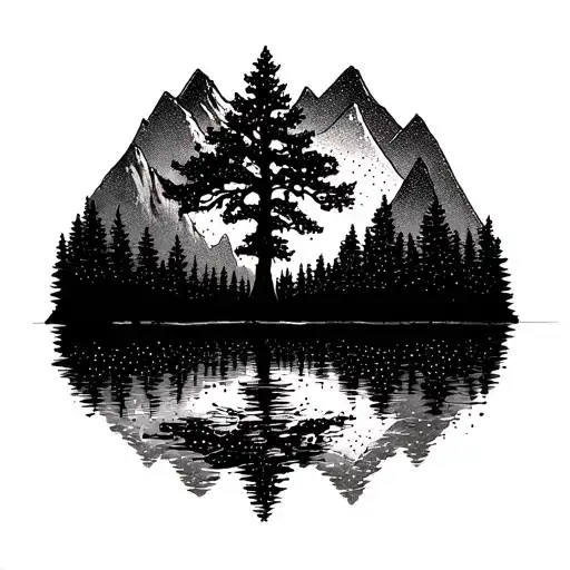 Water Colorado Mountains Family Tree With Each