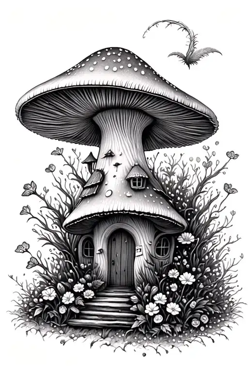 Fairy Mushroom House